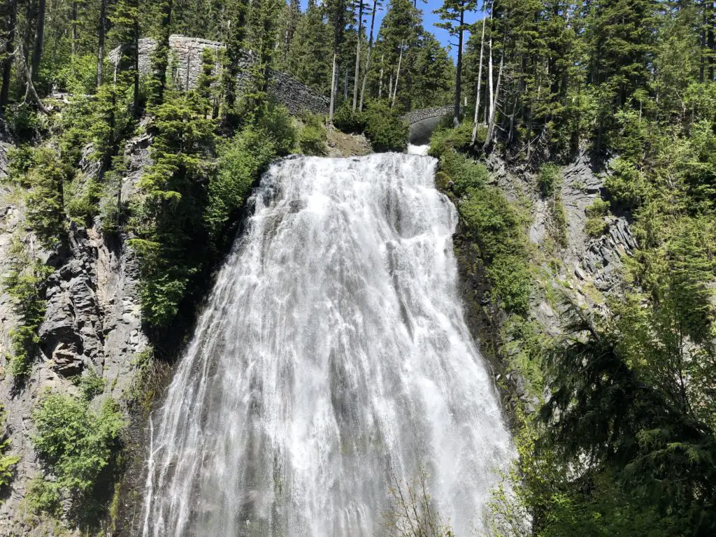 Narada Falls from the trail