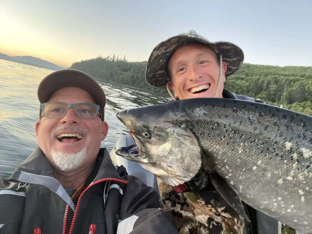 Fishing for king salmon in Sekiu WA is one of the absolute best salmon fishing opportunities!