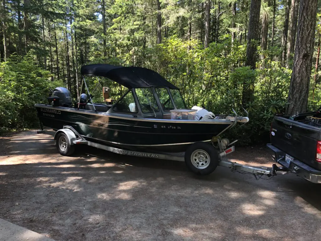 boat at scenic beach