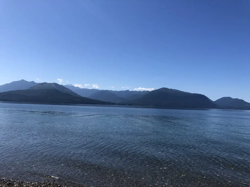 Looking across Hood Canal