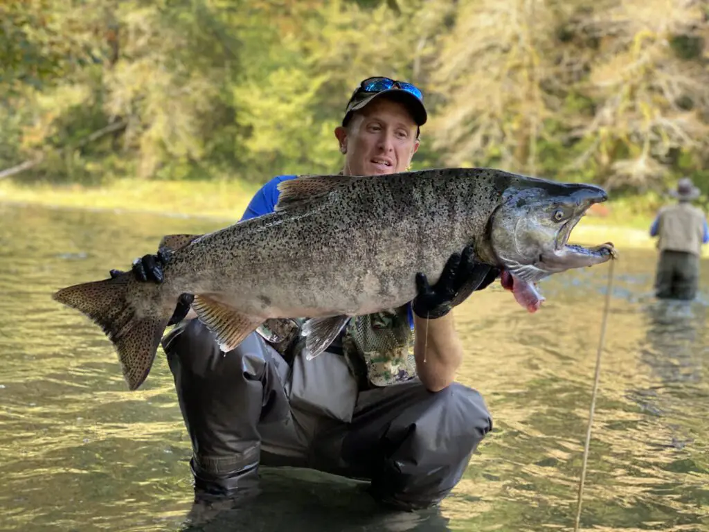 Me posing with my big fish of the year 2020