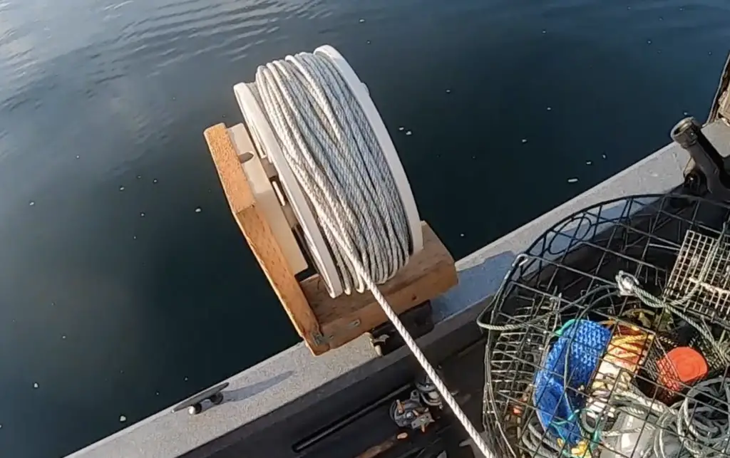400 ft of line for deep crabbing