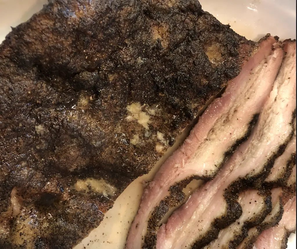 traeger smoked pork belly