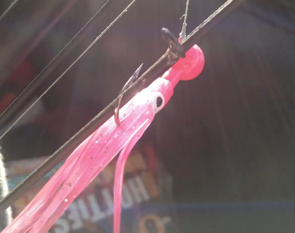 pink squid jig