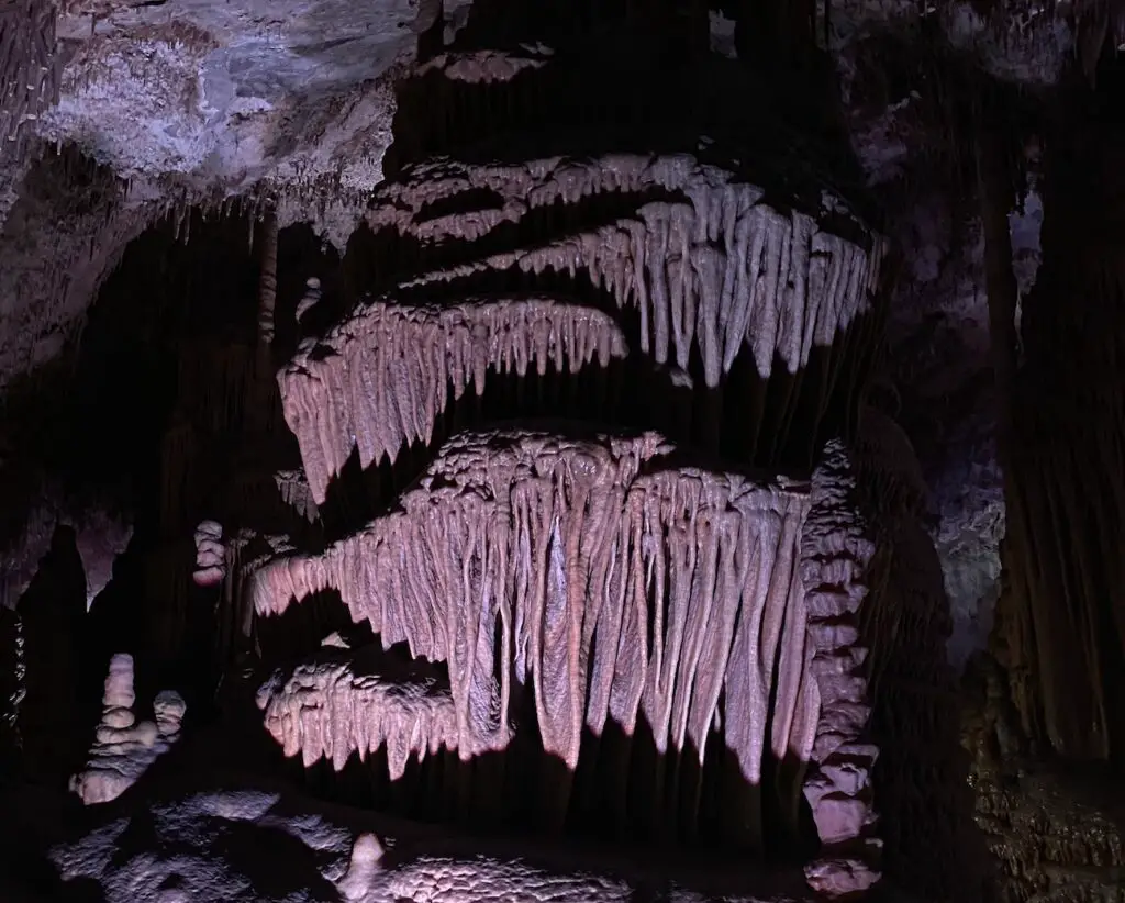 Lewis and Clark Caverns purple thing sq