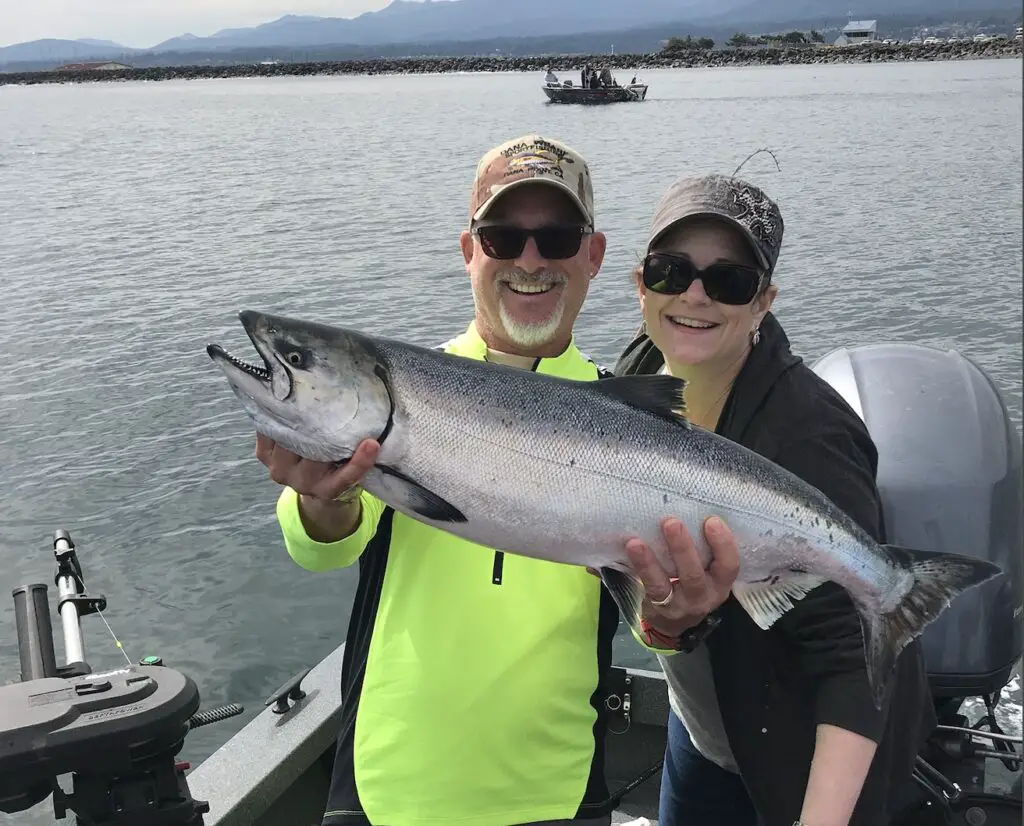 Port Angeles Ediz Hook Chinook Salmon