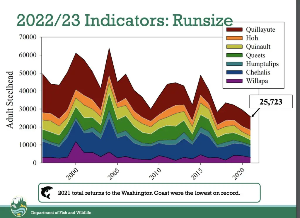 2022-2023 steelhead runsize indicators