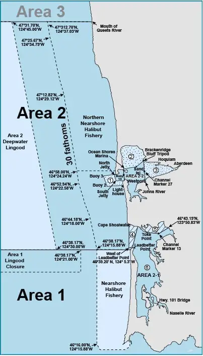 Westport Marine Area 2 Map
