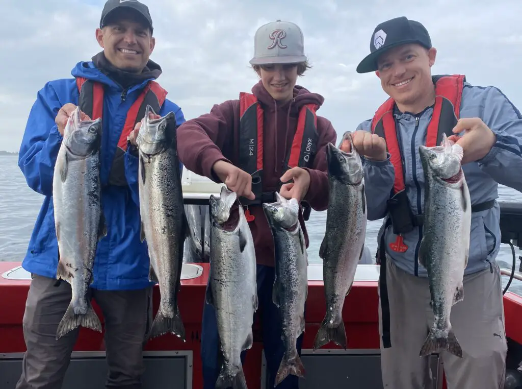 Marine Area 10 limits of pink and coho Aug 2023