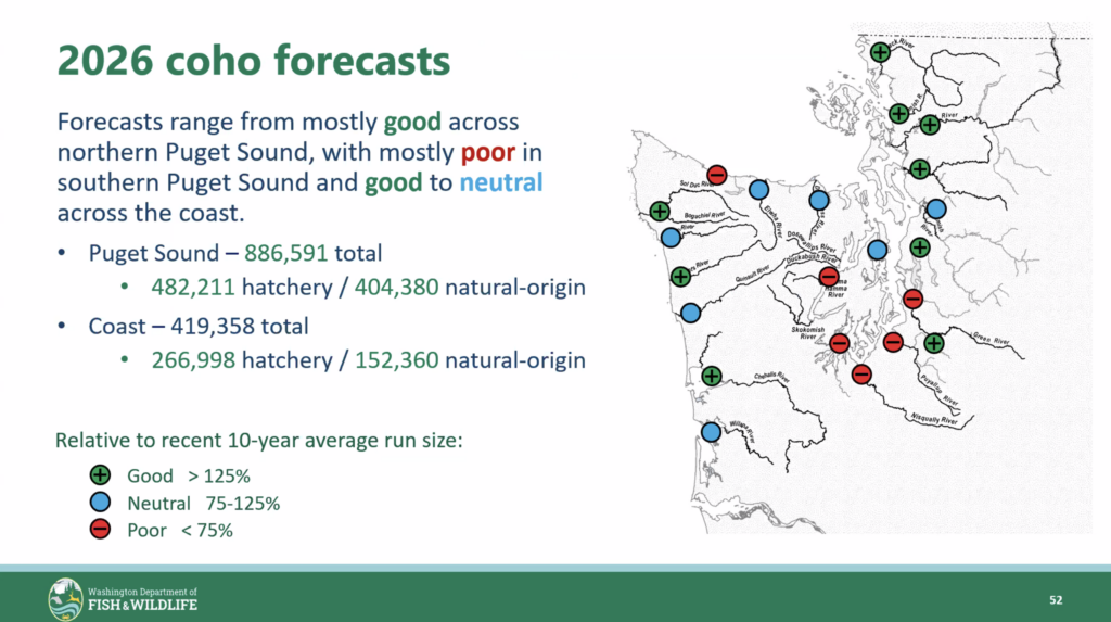 2026 coho forecast map