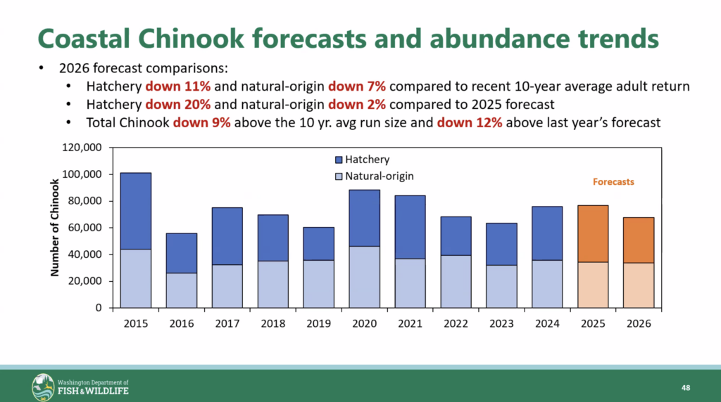 2026 wa coastal chinook forecast and abundance trends
